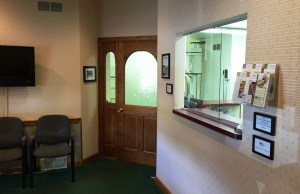 Front Deskt at New Castle Office