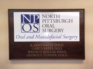 New Castle Office Sign